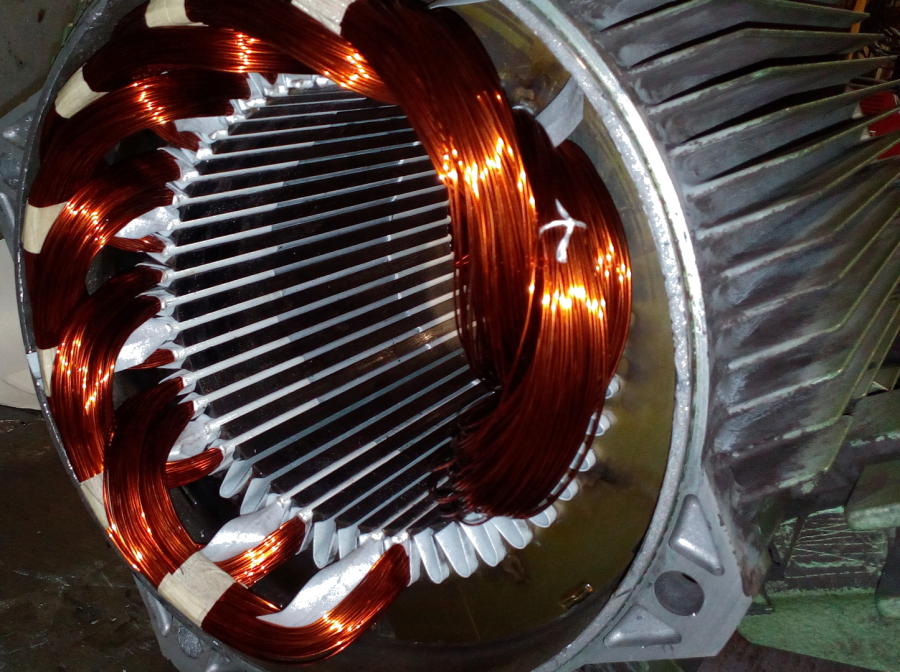 Embobinado de motores CA/CD